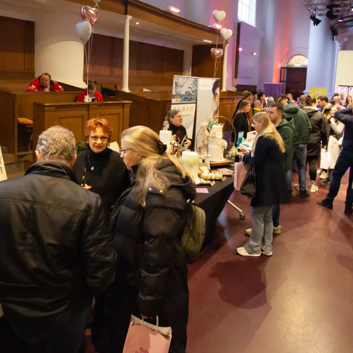 Beurs voor bruidsparen organiseren